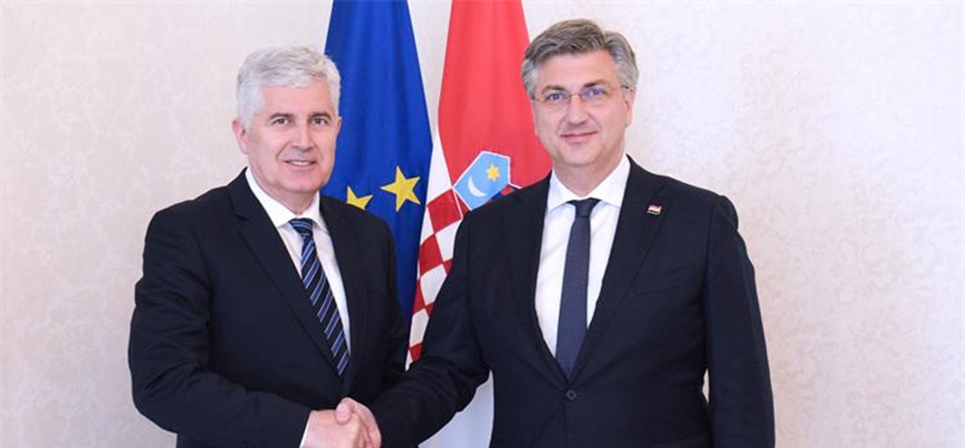 Plenković i Čović: Izostanak dogovora o izbornoj reformi štetan za funkcioniranje i reformski put BiH  